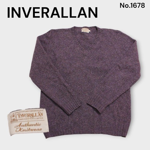 Inverallan neck sweater - v-neck,