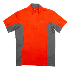 JACK WOLFSKIN Maillot Orange