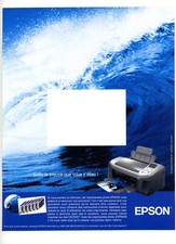 2004 / Epson printer / photo & text printing / advertising / advertising
