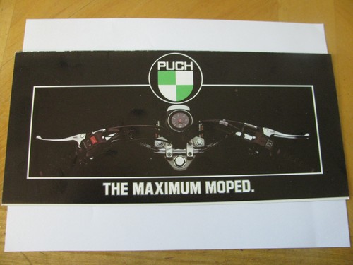 1977 puch maximum moped 8 - ,