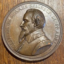 MEDAILLE  COMICE AGRICOLE CHARTRES. OLIVIER DE SERRES (1003) PAR OUDINÉ