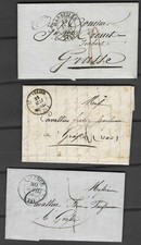 3 LETTERS WITH MANUAL TAX