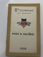 Xth Olympiad Los Angeles 1932