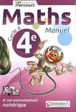 Maths 4e, cycle 4 : manuel  de