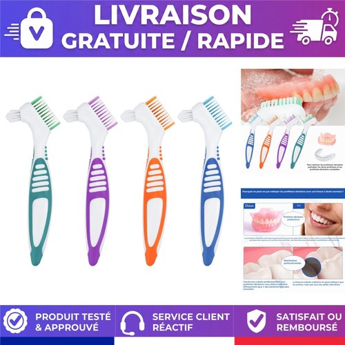 Lot brosses à - lot, dentier