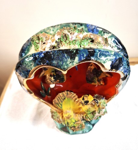Lampe coquillage vallauris - lampe,
