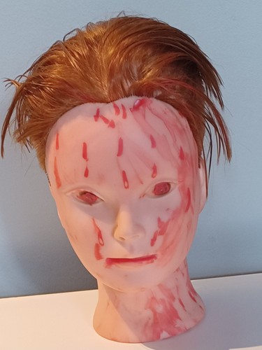 Tête mannequin halloween - tête,