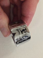 Tuf Neck Old School 80's BMX Seat Clamp Show Chrome