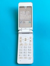 KYOCERA GRATINA KYF37 Android Flip Phone White Unlocked From Japan