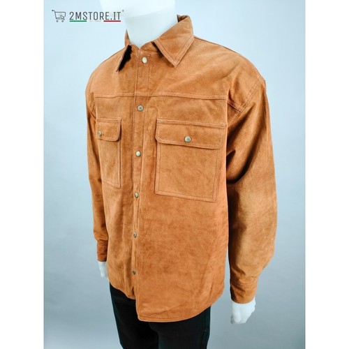 Veste chemise cuir bomb - chemise,