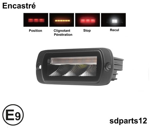 Feu arrière led - led, 24v