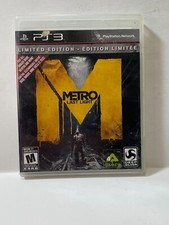JEUX DE PS3 METRO LAST LIGHT 2013 TRES BON ÉTAT
