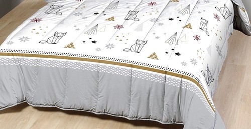 Couette légère imprimée
