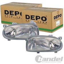 2x Depo H1/H1 Phares Doubles Lot à Gauche + Droite Convient pour VW Golf 3 Gti