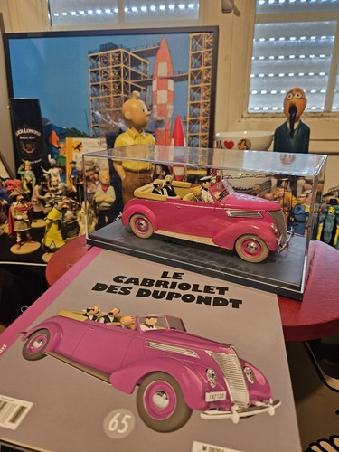 Grande voiture tintin kuifje - tintin, 1