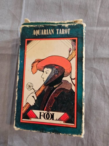 Aquarian tarot vintage 1970 - tarot,