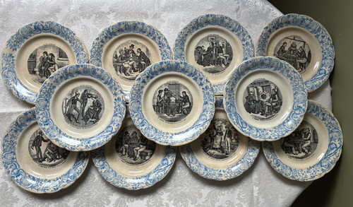 Assiettes parlantes la - parlantes, "la