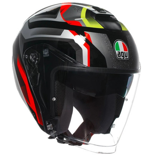 Agv irides zurigo black - zurigo, red