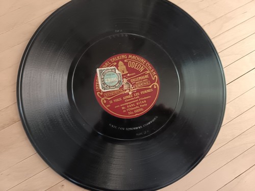 Disque tours odéon gauwin - 78,