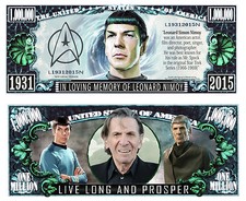 SPOCK / LEONARD NIMOY - BILLET