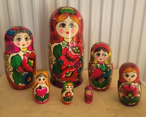 Lot poupées russe - de, 7