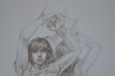 10 prints 30x38 cm Paolo Eleuteri Serpieri DRUUNA portfolio signs and drawings 2006