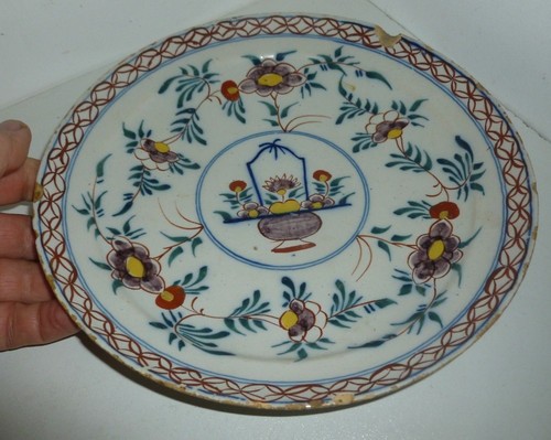 Ancienne assiette delft - ,