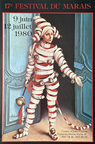 Affiche art vintage offset - affiche, d'art