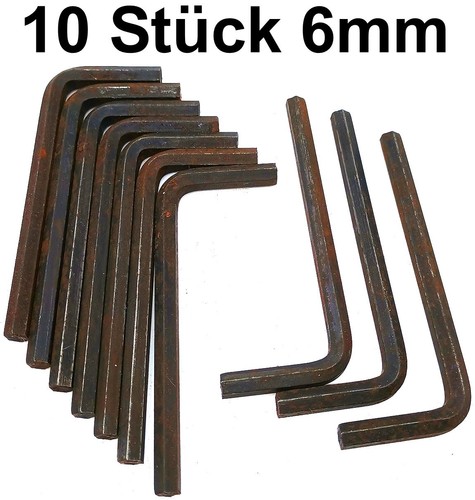 10x clé molette 6mm - clÉ,