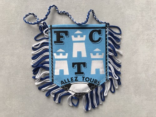 Ancien fanion foot - fc, tours