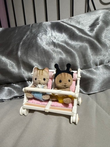 Ensemble poussette sylvanian - ensemble,