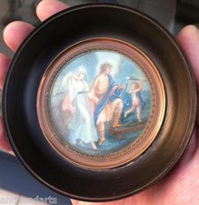 Belle miniature cadre rond