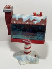 Coca-Cola Buzon DeLos Deseos christmas mail box Polar Bear Santa Missing Parts