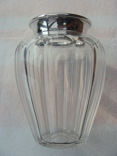 Vase cristal contour en - cristal,