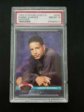 1992 STADIUM CLUB MANNY RAMIREZ RC ROOKIE #146 PSA 8! CLEVELAND INDIANS 
