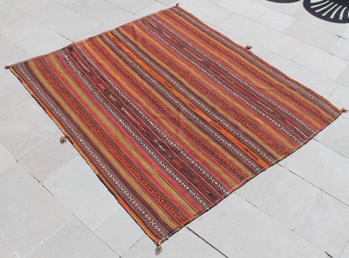 Tapis turc taille 4x5 tissé - taille,
