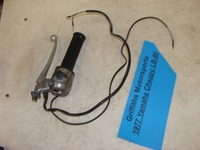 1977 YAMAHA CHAPPY LB-80 oem throttle grip housing left handlebar switch brake