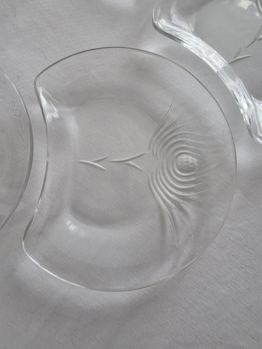 Lalique assiette rognon - -,