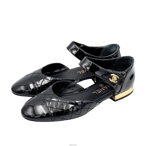 Chanel ballerines vernis - chanel, en