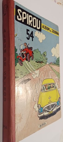 Spirou recueil 54 de 1955 - spirou,