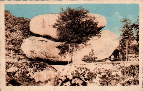 Cpa sidobre le rocher - cpa,