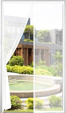 ÉPAISSIE Moustiquaire Porte Magnétique 90x210cm Maille Très Dense,Aimantée Rid