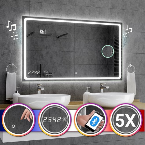 Miroir salle bain lumineux - miroir,