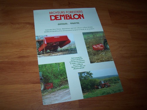 Prospectus brochure demblon - /,