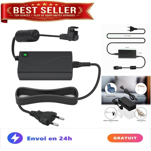 Adaptateur secteur fauteuil