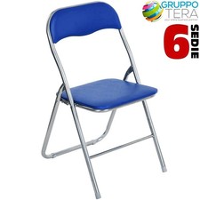Ensemble de 6 chaises pliantes