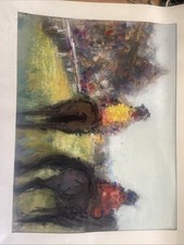 Gouache  Sur Papier