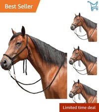 Nylon Bitless Bridle Reins