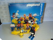 PLAYMOBIL vintage city life zodiac plongeurs enfants set 3479 de 1984 / boîte