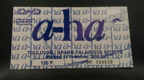 Ticket billet used - used, place